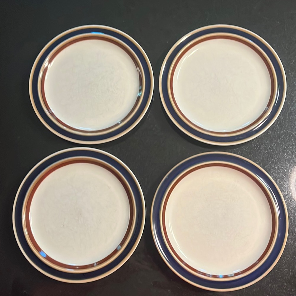 Imperial Mikasa Stoneware Salad Plates.     Set of 4